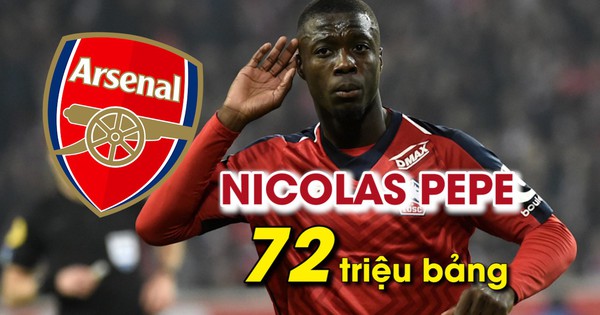 Nicolas Pepe chính thức rời Arsenal tin tức