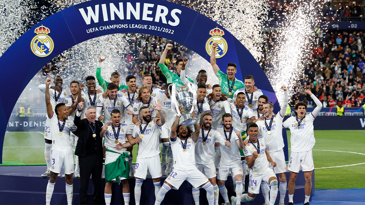 kết quả Real Madrid vô địch Champions League