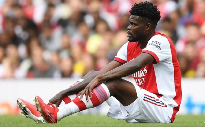 Thomas Partey dính chấn thương